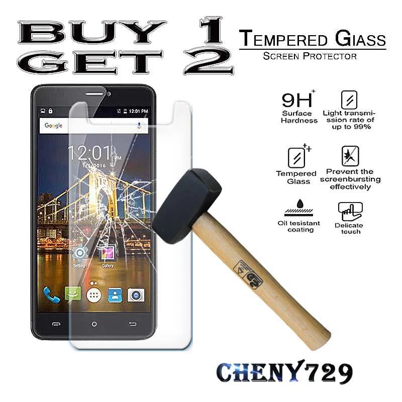 For Cubot Max - 100% Genuine Tempered Glass Film Screen Protector Cover - Image 1 of 2