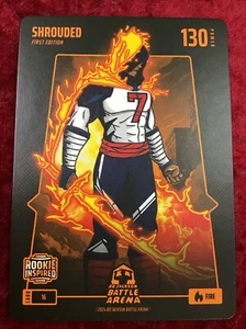 BO JACKSON BATTLE ARENA ~ FIRE #16 SHROUDED (C.J. SHROUD) ROOKIE INSPIRED - Picture 1 of 10