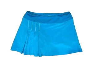 ATHLETA SECOND WIND Gonna da golf tennis plissettata blu taglia S (piccola) - Foto 1 di 3