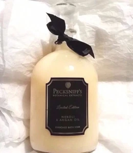 100% genuino PECKSNIFF'S Botanical Extracts Bath Soak 1L en aceite de neroli y argán - Imagen 1 de 1