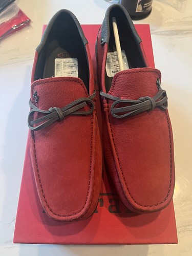 Mocassino pilota mocassino uomo City Gommino nuovo originale Tod’s Ferrari scarpe 7 5 $695