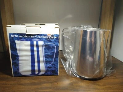 Jarra de espuma/al vaporizador de leche espresso International EP-50 2 PIEZAS Update 50 oz Foto 1 de 4