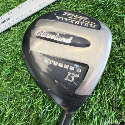 Cleveland Golf TOUR ACTION TITANIO FUERTE (3) MADERA 13* derecho grafito rígido 3W Foto 1 de 4