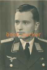 Altes Foto/Vintage photo: Portrait Leutnant der Luftwaffe (~10x15 cm) WK2/WW2