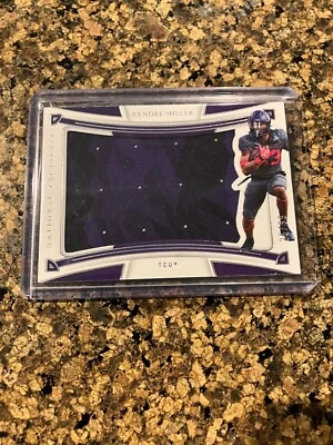 2023 National Treasures #RS-KEM Kendre Miller Patch /99 TCU Saints - Image 1 of 3
