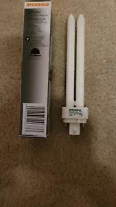 Sylvania CF26DD/E/835 26W 4Pin 3500K Double Tube CFL Light Bulb 20673 - Picture 1 of 3