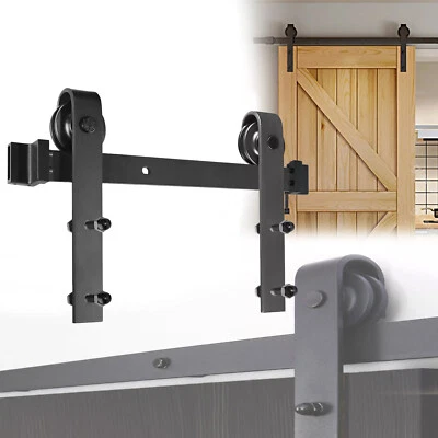 Track sliding door system fitting 183 cm 200 cm sliding door fitting for sliding - Image 1 of 4