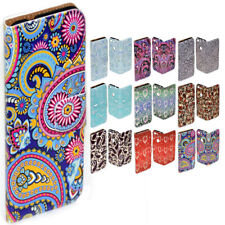 For Nokia Series - Paisley Pattern Print Theme Wallet Mobile Phone Case Cover #2