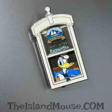 Disney LE DL Donald Duck Racing Sea Windows of Main Street Pin (U1:152486)