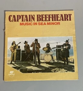 VTG 1983 Captain Beefheart "Music In Sea Minor" UK 10" LP VG+ - Picture 1 of 14
