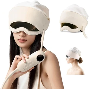 Head Massager, Eye Massager with Heat, Rechargeable Head and Eye Massage for Str - Picture 1 of 7