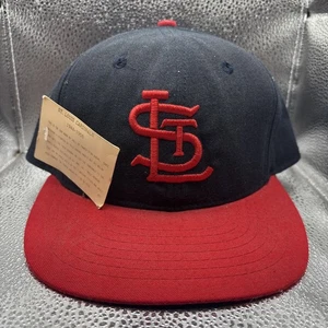 Vintage St Louis Cardinals Cooperstown Collection eng anliegende Mütze Gr. 7 3/8 römische Musik - Bild 1 von 6