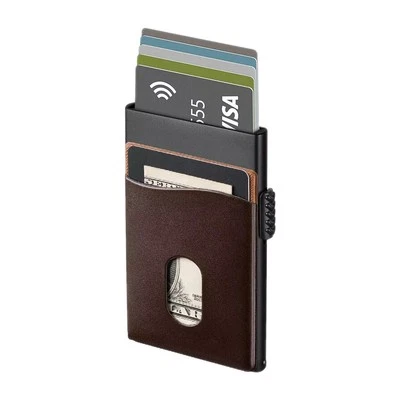 Kartenetui RFID Smart Wallet Portemonnaie Geldbörse Geldbeutel Karten Ausweis - Bild 1 von 4