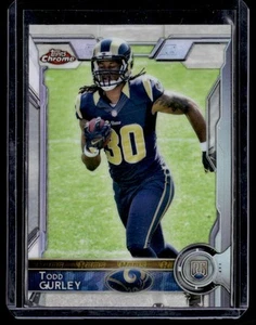 Todd Gurley 2015 Topps Chrome Refractor #110 RC St. Louis Rams - Picture 1 of 2