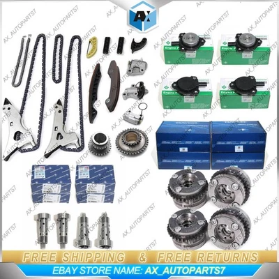 Timing Chain Tensioner Kit For Mercedes-Benz CLS550 M276 E550 E350 C350 W166 — 第 1/4 张图片