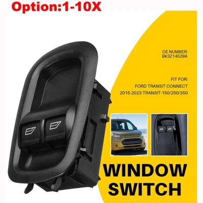 Interruptor de controle mestre de janela lado esquerdo do motorista para Ford Transit Connect 2015-2023 - Imagem 1 de 4