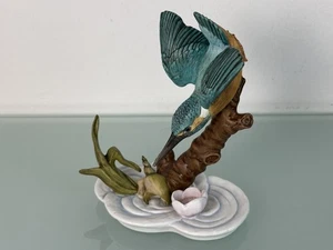 Goebel 38 471 18 Vogel des Jahres 2009 Eisvogel 18 x 14 x 10,5 cm Hoch. Top Zust - Bild 1 von 6