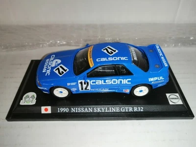 NISSAN SKYLINE GTR R32 1990 RACING CAR 1/43 NO BOX - Immagine 1 di 3