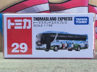 '18 TOMICA #29 THOMASLAND EXPRESS BUS 1/156 SCALE NEW IN BOX USA STOCK!!! - Image 1 of 3