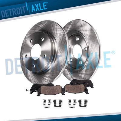 11.73" Rear Disc Brake Rotors Pads for Park Avenue DeVille Seville Bonneville - Image 1 of 4