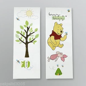 Disney Winnie the Pooh "Pooh's ABC" Decorative Removable Wall Decals / Stickers - Picture 1 of 1