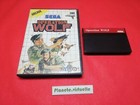 OPÉRATION WOLF MASTER SYSTEM SEGA EUR  🌟 