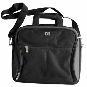 HP Laptop Case Courier Bag Shoulder-Carry Zip-pockets Sleek Medium 15"x12"x3" - Picture 1 of 12