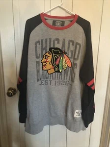 Old Time Hockey Chicago Blackhawks Sweatshirt - XL - Picture 1 of 4