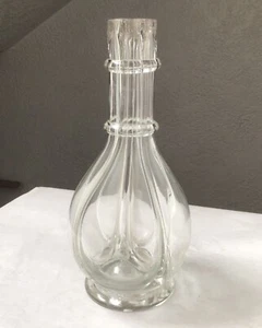 Vintage Fait Main Four Chamber Chrystal Liquor Decanter Bottle Made in France - Picture 1 of 6