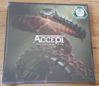 Accept Too Mean To Die 2021 2x BLUE GREEN SWIRL Vinyl Record LP NEW SEALED metal Foto 1 de 4