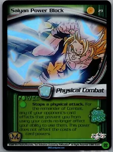 1x DBZ CCG SAIYAN POWER BLOCK 29 HOLO FOIL BABIDI SAGA DRAGON BALL Z LIMITED - Bild 1 von 1