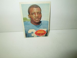 JOHN HENRY JOHNSON 1960 FOOTBALL CARD Topps #94 Vintage PITTSBURGH STEELERS Exc