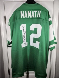 Joe Namath New York Jets Autographed Jersey JSA Large Bold Autograph  - Picture 1 of 14