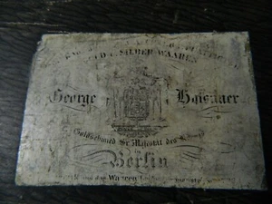 Besteckkasten JOHANN GEORGE HOSSAUER HOFGOLDSCHMIED  ANTIK - Bild 1 von 19