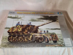 Trumpeter 1/35 Model Tank Kit German Panzerjager 39H Pak40/1 Marder 00354 Sealed - Picture 1 of 2
