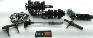 06-09 SUZUKI GSXR 600 750 OEM TRANSMISSION INPUT OUTPUT GEAR SHIFT FORKS SHAFT + - Picture 1 of 12