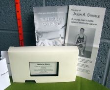 JASON’S STORY documentary VHS testicular cancer Struble w/ pamphlets
