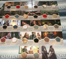 2020 Cryptozoic Outlander Season 4 Dual Wardrobe 13-Card Set incl DM08 001/150