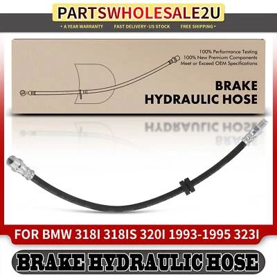 Manguera hidráulica de freno delantera izquierda o derecha para BMW 318is 91-99 323i 323is 98-99 Foto 1 de 4