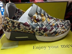 Bernie Mev's Womens 'Best Victoria' Sneaker Trainers Slate UK 6.5 (Eur 39) - Picture 1 of 4