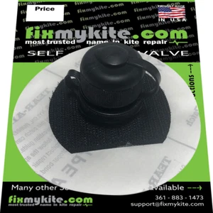 Cabrinha Ersatz Airlock 2 Mega Ventil 2014-2022 mit Hook & Loop FixMyKite Neu - Bild 1 von 5