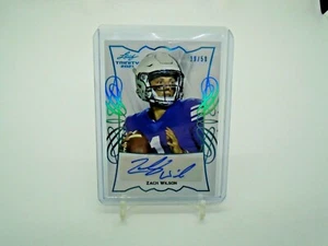 2021 LEAF TRINITY ZACH WILSON RC ROOKIE AUTO /50 - Picture 1 of 5
