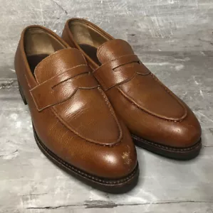 Meermin Mallorca, Halbschuh, US Herren Größe 10 Medium Kupfer Kalbsfell - Bild 1 von 10
