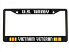 U.S. Army Vietnam Veteran Design Car License Frame Auto Tag Holder