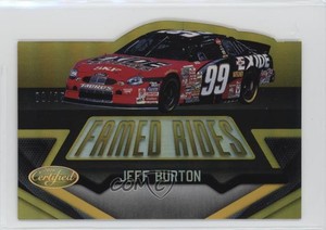 2016 Certified Famed Rides Mirror Gold /25 Jeff Burton #FR20