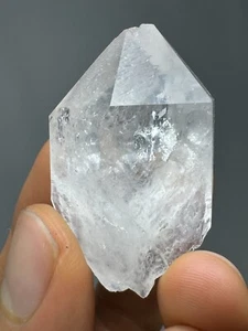 Kleiner Arkansas Quarz natürliche klare Spitze 18,5g AR USA Kristall L9a - Bild 1 von 12