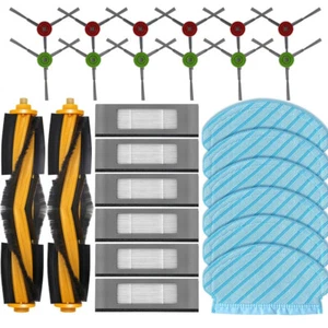 For Ecovacs Deebot Ozmo 920,950,T8,T8+,N8,N8+ Vacumm Cleaner Brush Filters Kit - Picture 1 of 54