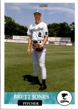 1994 Tyler Wildcatters Collect-A-Sport 14 Brett Jones Mount Vernon Texas TX Card