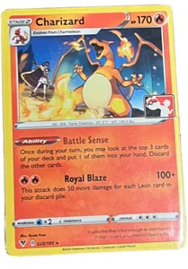 Pokemon Charizard 025/185 Play Pokemon Prize Pack Stagione 1 PROMO - Foto 1 di 2