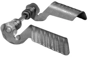 Maniglia forgiata 006 per porte e cancelli (140x90mm), grezza - Foto 1 di 1
